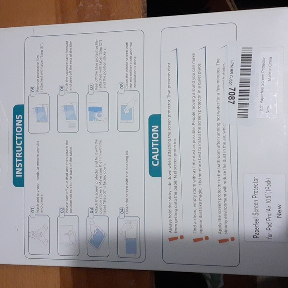 Paperfeel Screen Protector ipad pro/air 10.5" - Picture 2 of 9